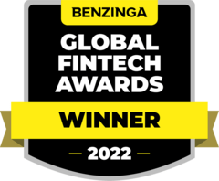Benzinga 2022 global fintect awards finalist