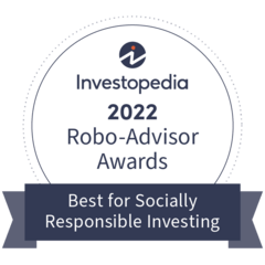 Investopedia robo advisor award 2022 for socially responsible investing